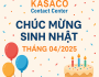 Kasaco mừng sinh nhật nhân viên tháng 4/2025